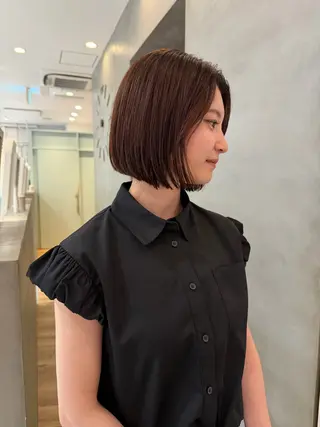 ショート ボブ指名No.1/ ボブパーマ/ユキのヘアスタイル