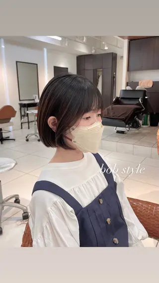 ショート ♡レイヤーボブ パーマ/うらら♡のヘアスタイル