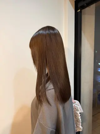 セミロング カラー PERK🪽⋆.* sakiのヘアスタイル