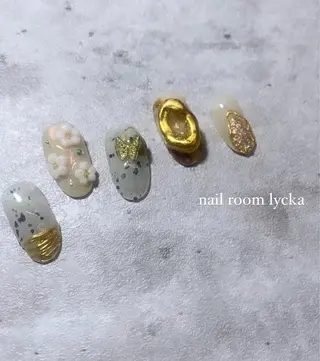 ネイル ネイルルームリッカ 𝐦𝐚𝐲𝐮のネイルデザイン