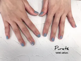 カラー ネイル nailsalon Puretéのネイルデザイン
