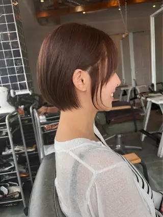 ショート 🍃ボブ&ショート 特化🍃髪質改善🍃のヘアスタイル