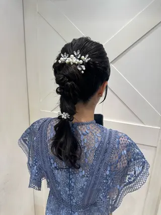 ヘアアレンジ 横浜ヘアメ髪質改善 カラー🎀💘みさきのヘアスタイル