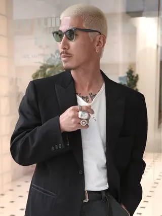 カラー メンズ (h)wim ウィムのヘアスタイル