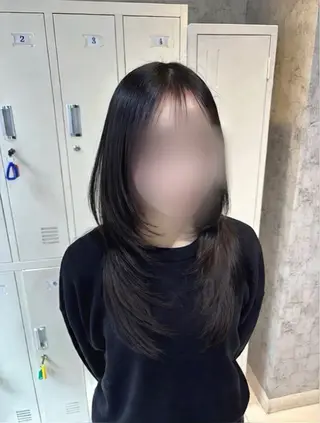 ロング カラー 🩵レイヤー✖︎ 髪質改善🩵リョウヤのヘアスタイル