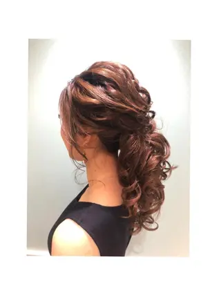 ヘアアレンジ toyota umiのヘアスタイル