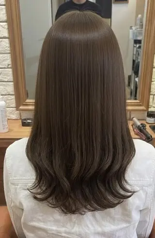 ミディアム カラー flencia 丸 和博|カットのヘアスタイル
