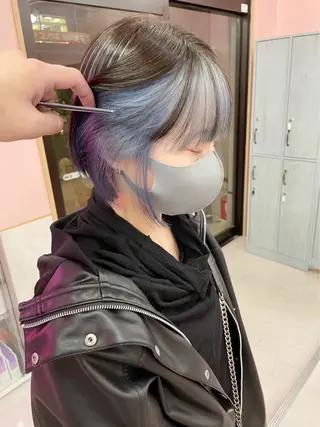 ショート カラー 十人十色地雷カラー 🎀りゅうぱちのヘアスタイル