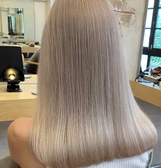 ミディアム カラー マンツーマン 美容師💚コウブチのヘアスタイル