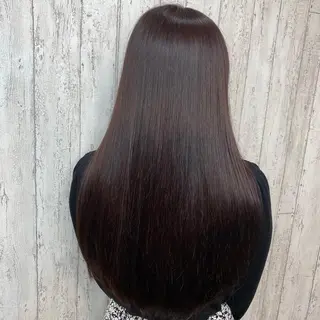 ロング カラー しんどう るなのヘアスタイル