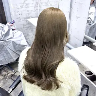 ロング カラー ヘアアレンジ 🎀モテ暖色× エクステ🎀あかりのヘアスタイル