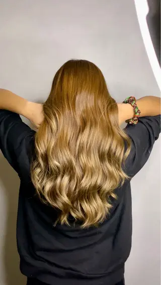 ロング 川井 英郁のヘアスタイル