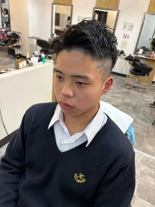 ショート メンズ 齋藤 優太朗のヘアスタイル