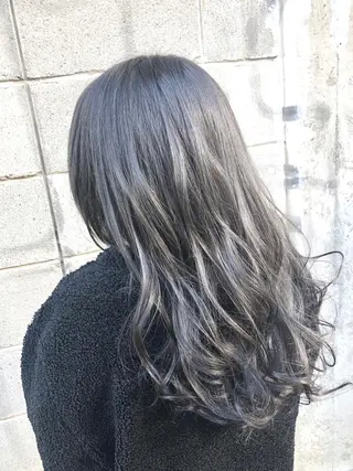 カラー 最高級エクステ /羽エクステ白石宇由のヘアスタイル
