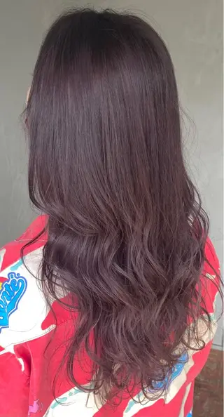 ロング カラー パーマ ヘアアレンジ 🤍透明感カラー🤍 Ryujiのヘアスタイル