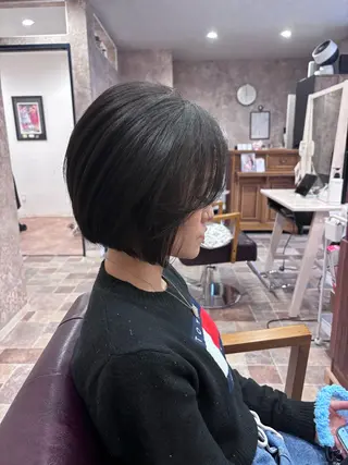 ショート 藤井 楓のヘアスタイル