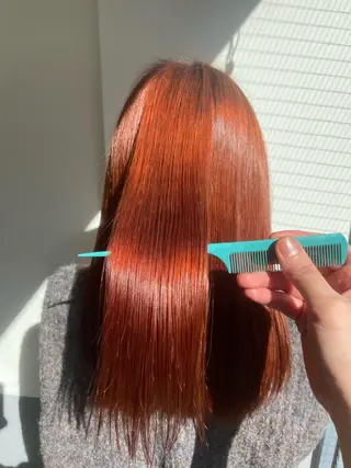 ロング カラー イトウ アキノリのヘアスタイル