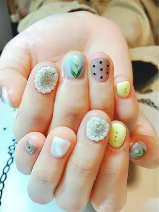 ネイル nailist cocoのネイルデザイン