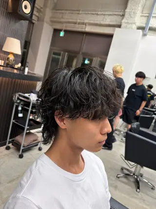 パーマ メンズ メンズパーマ特化 sayoのヘアスタイル