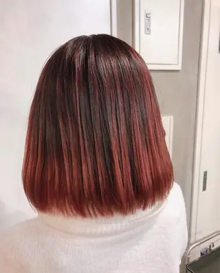 ショート カラー 🔥ハイトーン🔥 🌈柴田尚貴🌈のヘアスタイル