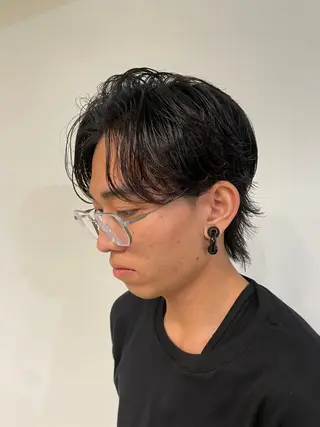 メンズ 三田 真穂のヘアスタイル
