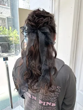 ロング ヘアアレンジ 中目黒✂︎店長✂︎ TOMOHIROのヘアスタイル