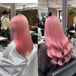 ロング ENA💗NEXT /ハイトーンエクステのヘアスタイル