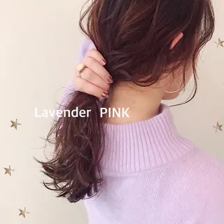 セミロング カラー 市川 千夏のヘアスタイル