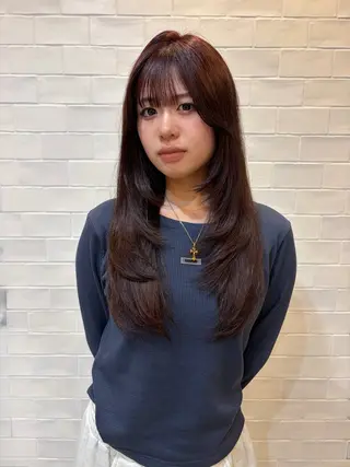 ロング カラー Manaka ☺︎のヘアスタイル