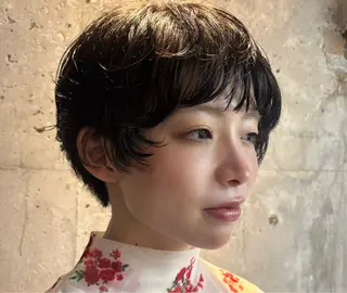 ショート Cocona 🦤 /ブリーチ/デザインのヘアスタイル