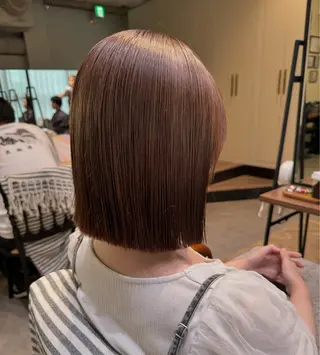 ミディアム カラー 新宿 / Aujua ソムリエ🫧森田涼介のヘアスタイル