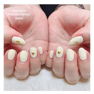 ミディアム ネイル 🐾enen style 🐾のネイルデザイン