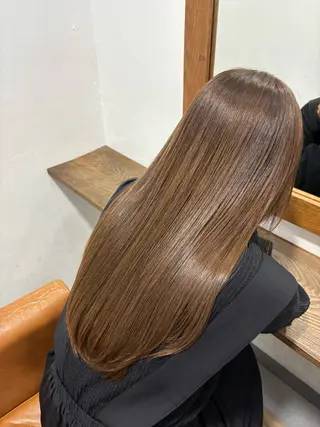 カラー なかじま ゆきのヘアスタイル