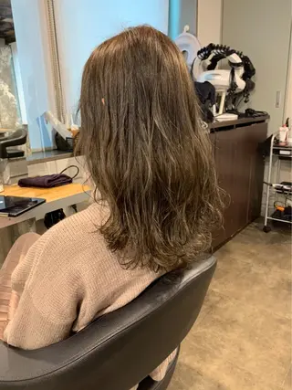 ミディアム カラー パーマ ヘアアレンジ メンズ kenta GATTACAのヘアスタイル