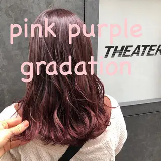 セミロング カラー ヘアアレンジ 💖ブリーチなし透明 感💖ASAHIのヘアスタイル