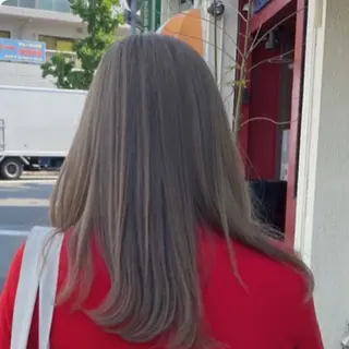 セミロング こばやし あこのヘアスタイル
