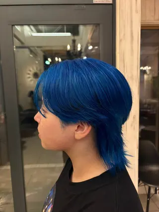 ミディアム 松井 悠希のヘアスタイル