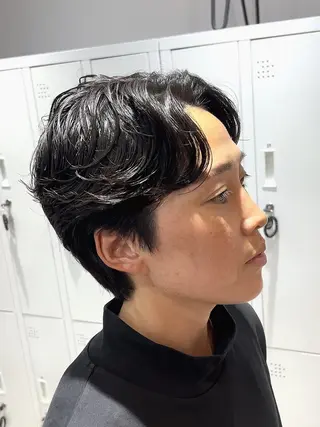 パーマ メンズ 新潟駅/メンズ韓国 パーマ🇰🇷/横堀のヘアスタイル
