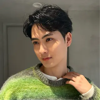 パーマ メンズ メンズ清潔感のプロ 💈メンズパーマ藤田のヘアスタイル