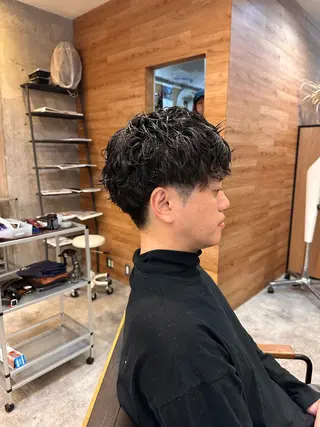 ショート カラー パーマ メンズ 🍃メンズヘア🍃 セヤシュウヘイのヘアスタイル