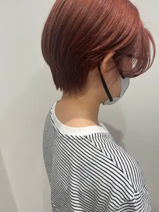 ショート minatsu 東京の技術を京都でのヘアスタイル