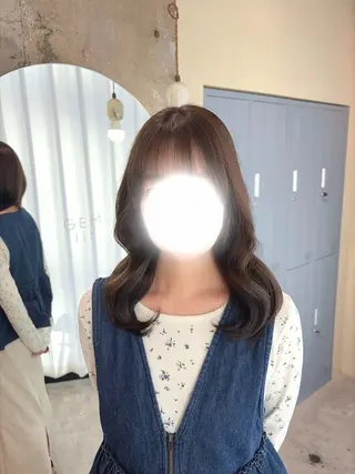 ミディアム ✨艶々ベージュカラー 🫧/ Ririkaのヘアスタイル