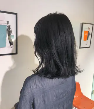 ミディアム カラー 🍊新宿南口🍊 ERINAのヘアスタイル