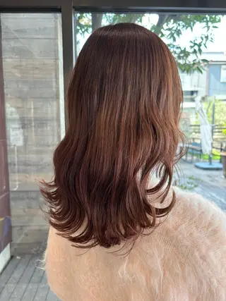 カラー 優子/ 似合わせカットカラーのヘアスタイル