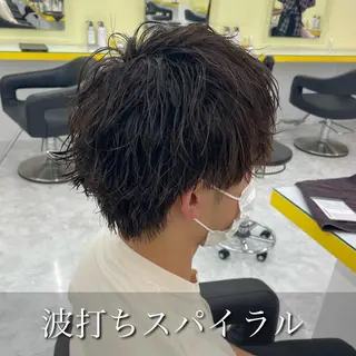 パーマ メンズ 横浜メンズパーマ🔥 大野賢人のヘアスタイル