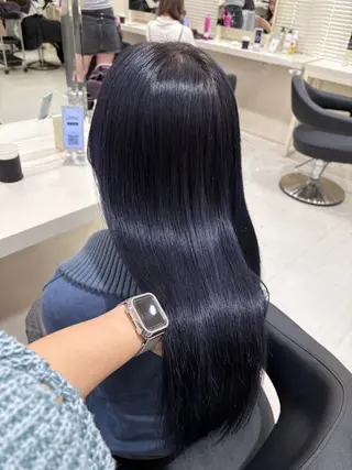 ミディアム カラー 💟RINNA 艶カラー💟のヘアスタイル