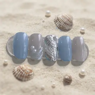 ネイル BLUE CORAのネイルデザイン