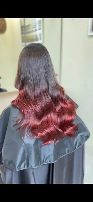 ロング カラー 髪質改善 レイヤー Naoyaのヘアスタイル