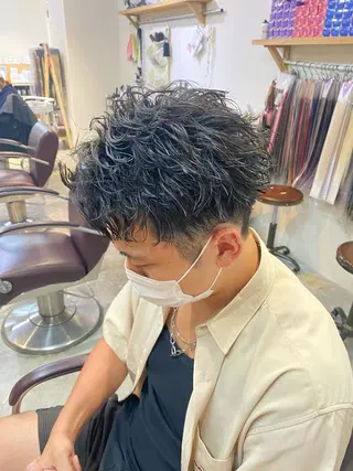 パーマ メンズ トレンドパーマ‼️ NAOKI💥のヘアスタイル
