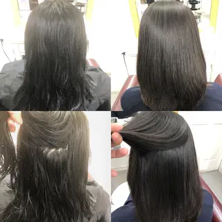 セミロング Soleria 田中慎一のヘアスタイル